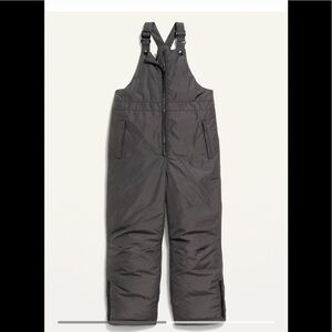 Gender-Neutral Water-Resistant Bib Snowsuit Overalls for Kids‎